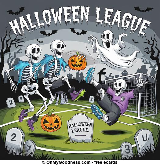 Il calcio di Halloween