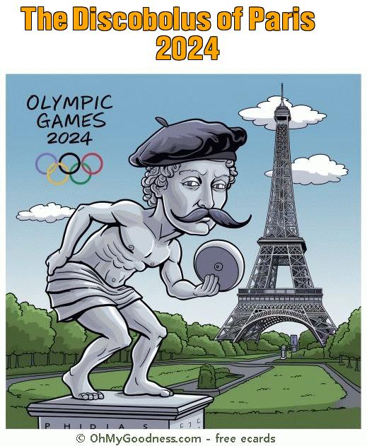 : The Discobolus of Paris 2024