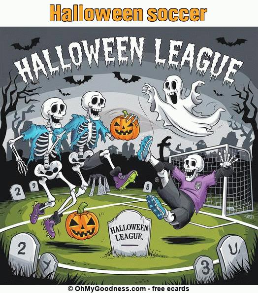 : Halloween soccer