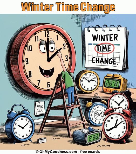 : Winter Time Change