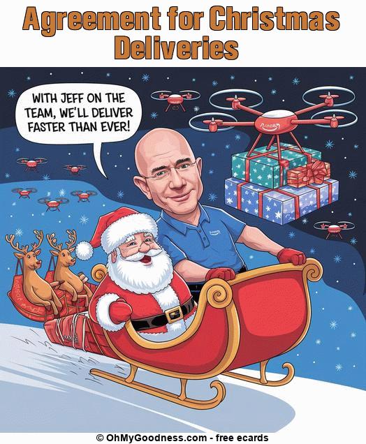 : Agreement for Christmas Deliveries