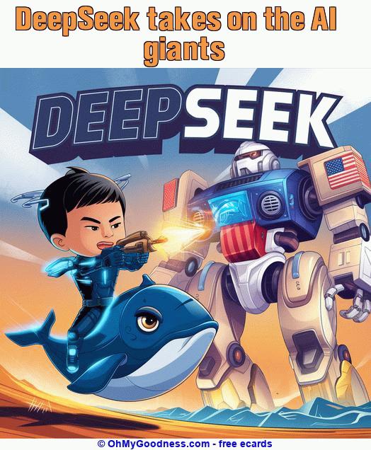 : DeepSeek takes on the AI giants