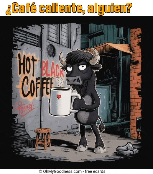 : Caf caliente, alguien?