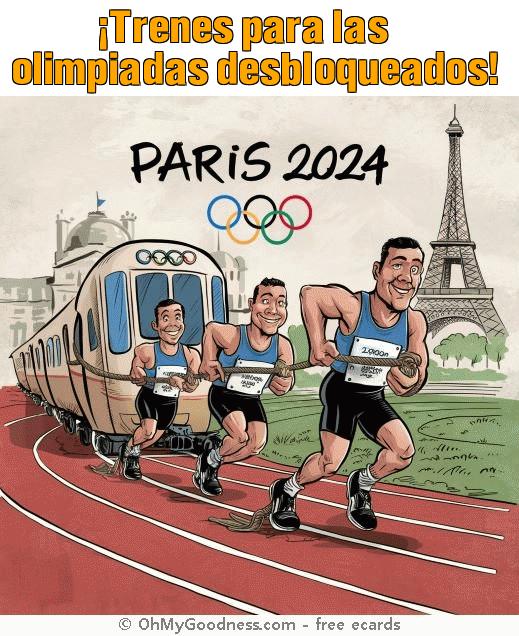 : Trenes para las olimpiadas desbloqueados!