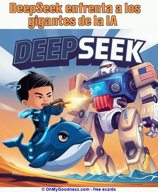 : DeepSeek enfrenta a los gigantes de la IA