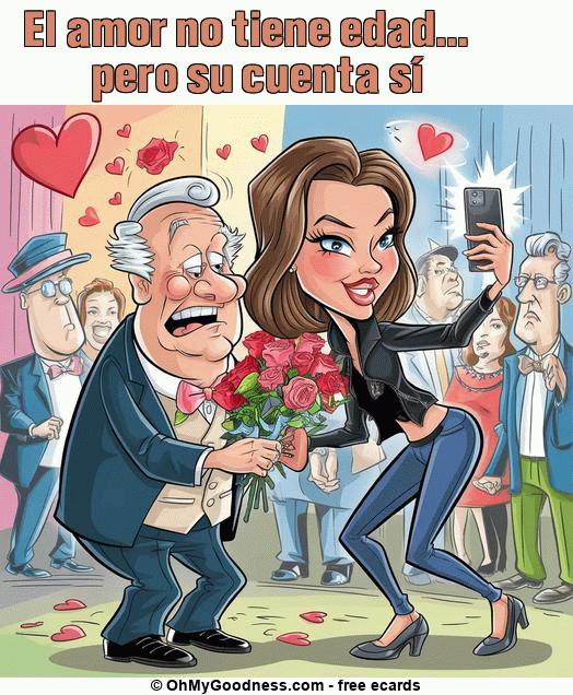 : El amor no tiene edad... pero su cuenta s