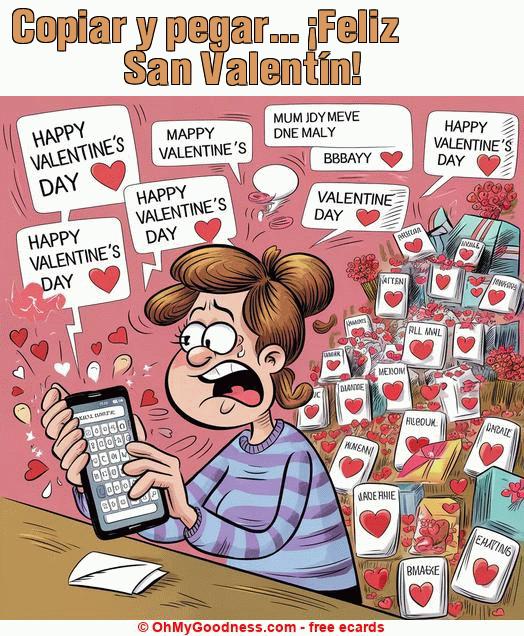 : Copiar y pegar... Feliz San Valentn!