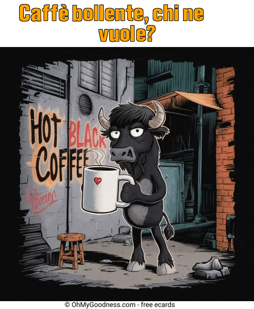 : Caff bollente, chi ne vuole?