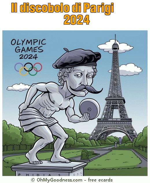 : Il discobolo di Parigi 2024