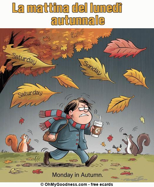 : La mattina del luned autunnale