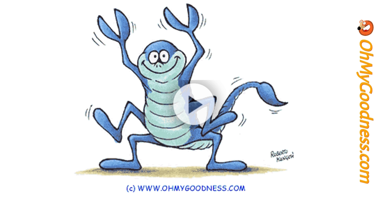 Funny Ecards - cards free, greeting cards animated and musical. | Dancing Scorpio