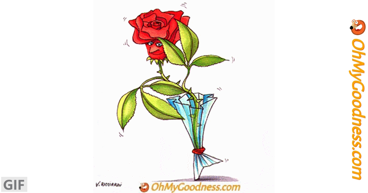 Dancing Rose ecard | Funny Free eCards | OhMyGoodness ecards