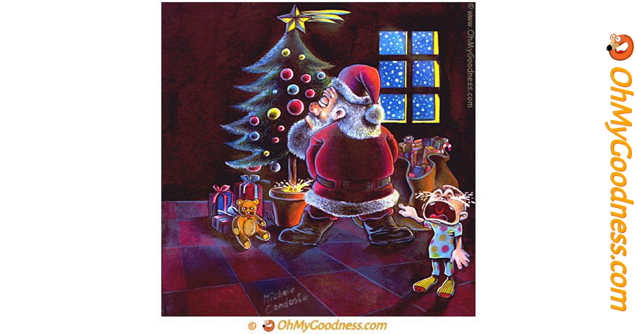 Nasty Santa... ecard | Funny Free eCards | OhMyGoodness ecards