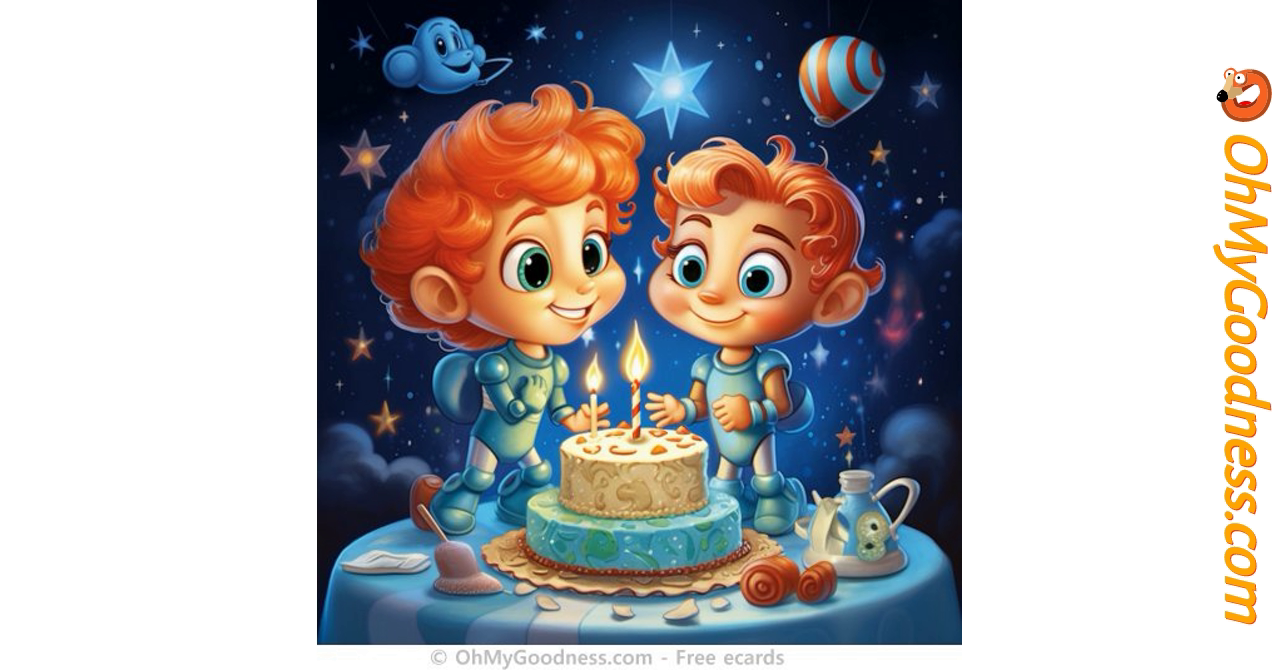 Happy birthday born under the sign of Gemini ecard | Funny Free eCards |  OhMyGoodness ecards